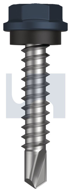 METAL SDS HEX HEAD + WASHER | C1022 Hardened | CL4 IS MET SEAL HX:10-16X 25 (Class 4)