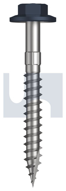 TYPE 17 FLANGED HEX HEAD | C1022 Hardened | CL4 IS T17 FLG HX S:12-11X 50 (IRONSTONE - CL4)