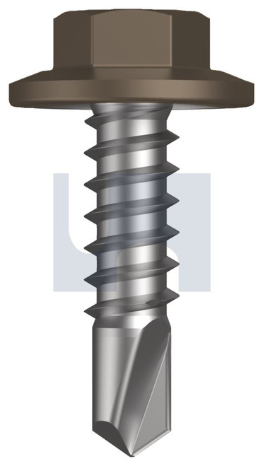 METAL SDS FLANGED HEX HEAD | C1022 Hardened | CL4 JA MET FLG HX:12-14X 20 (Class 4)