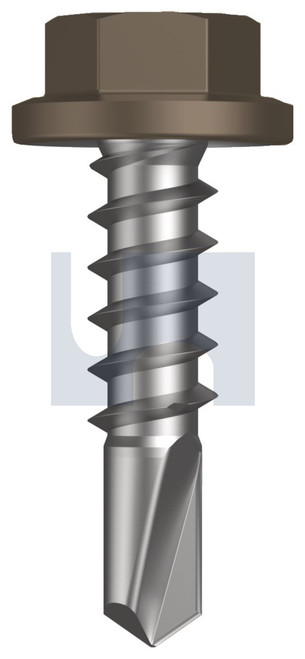 METAL SDS FLANGED HEX HEAD | C1022 Hardened | CL4 JA MET FLG HX:14-10X 25