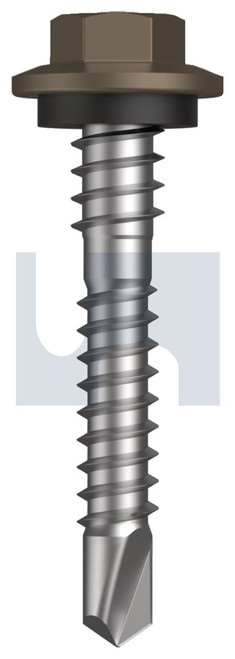 METAL SDS HEX + WASHER + Xgrip | C1022 Hardened | CL4 JA MET XGRIP HX:12-14X 37