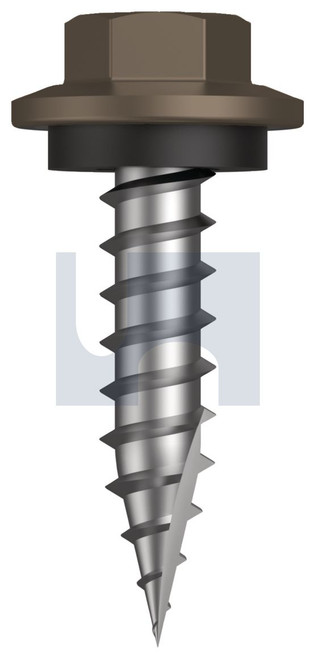TYPE 17 HEX HEAD + WASHER | C1022 Hardened | CL4 JA T17 SEAL HX:12-11X 25 (JASPER (SORRELL) -CL4)