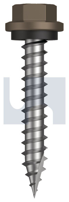 TYPE 17 HEX HEAD + WASHER | C1022 Hardened | CL4 JA T17 SEAL HX:14-10X 40 (JASPER (SORRELL) -CL4)