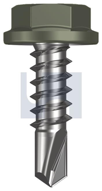 METAL SDS FLANGED HEX HEAD | C1022 Hardened | CL4 MA MET FLG HX:10-16X 16 (MANGROVE - CL4)