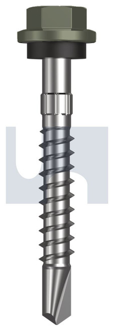 METAL SDS HEX HEAD + WASHER | C1022 Hardened | CL4 MA MET SEAL HX S:14-10X 50