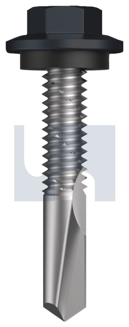 s500 SDS HEX HEAD + WASHER | C1022 Hardened | CL4 MO S500 SEAL HX:12-24X 32 (MONUMENT - CL4)