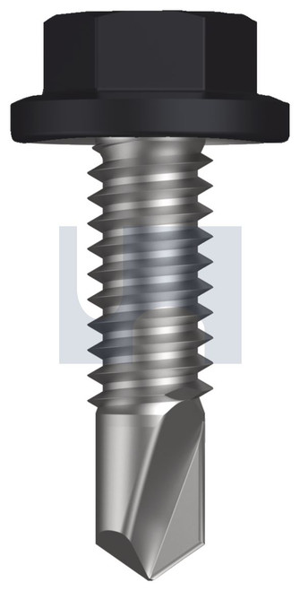 METAL SDS FLANGED HEX HEAD | C1022 Hardened | CL4 MO MET FLG HX:14-20X 22 (MONUMENT - CL4)