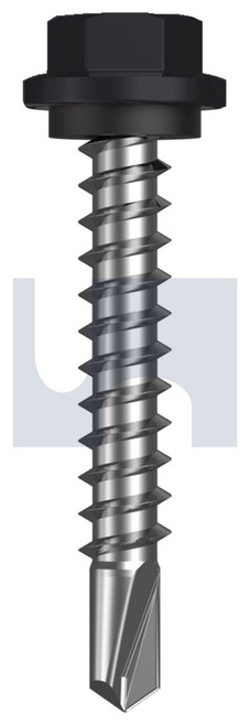 METAL SDS HEX HEAD + WASHER | C1022 Hardened | CL4 MO MET SEAL HX:14-10X 42