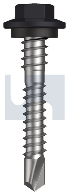 METAL SDS HEX + WASHER + XGRiP | C1022 Hardened | CL4 MO MET XGRIP HX:12-14X 37 (MONUMENT - CL4)