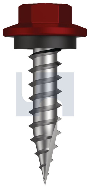 TYPE 17 HEX HEAD + WASHER | C1022 Hardened | CL4 MR T17 SEAL HX:12-11X 25 (Class 4)