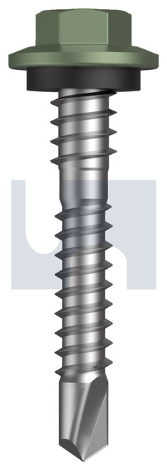 METAL SDS HEX + WASHER + Xgrip | C1022 Hardened | CL4 PE MET XGRIP HX:12-14X 37