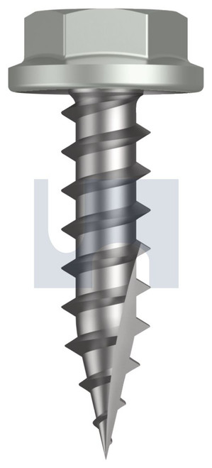 TYPE 17 FLANGED HEX HEAD | C1022 Hardened | CL4 SG T17 FLG HX:10-12X 20 (SHALE GREY (GULL GREY) -CL4)