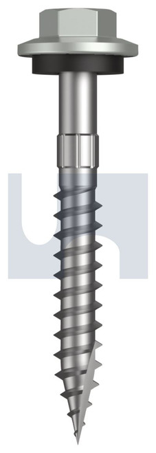 TYPE 17 HEX HEAD + WASHER | C1022 Hardened | CL4 SG T17 SEAL HX S:12-11X 45 (SHALE GREY (GULL GREY) -CL4)