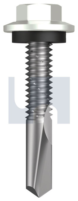 s500 SDS HEX HEAD + WASHER | C1022 Hardened | CL4 SM S500 SEAL HX:12-24X 32