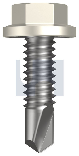 METAL SDS FLANGED HEX HEAD | C1022 Hardened | CL4 SM MET FLG HX:14-20X 22