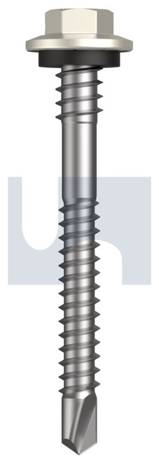 METAL SDS HEX + WASHER + XGRiP | C1022 Hardened | CL4 SM MET XGRIP HX:12-14X 53 (SURFMIST (TITANIA) -CL4)
