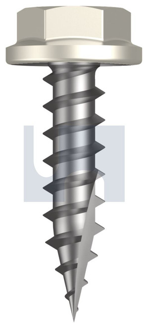 TYPE 17 FLANGED HEX HEAD | C1022 Hardened | CL4 SM T17 FLG HX:10-12X 20 (SURFMIST (TITANIA) -CL4)