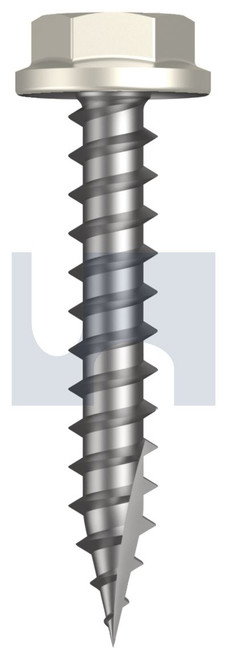 TYPE 17 FLANGED HEX HEAD | C1022 Hardened | CL4 SM T17 FLG HX:10-12X 30 (SURFMIST (TITANIA) -CL4)