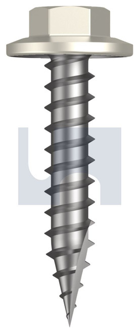 TYPE 17 FLANGED HEX HEAD | C1022 Hardened | CL4 SM T17 FLG HX:12-11X 30 (SURFMIST (TITANIA) -CL4)