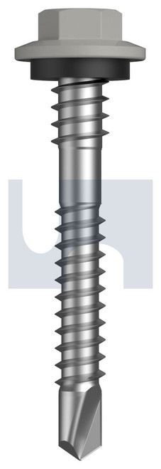 METAL SDS HEX + WASHER + Xgrip | C1022 Hardened | CL4 SO MET XGRIP HX:12-14X 43