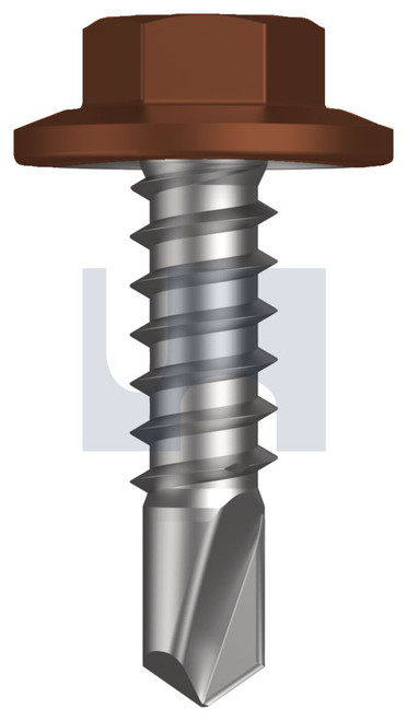 METAL SDS FLANGED HEX HEAD | C1022 Hardened | CL4 TE MET FLG HX:12-14X 20 (TERRAIN - CL4)