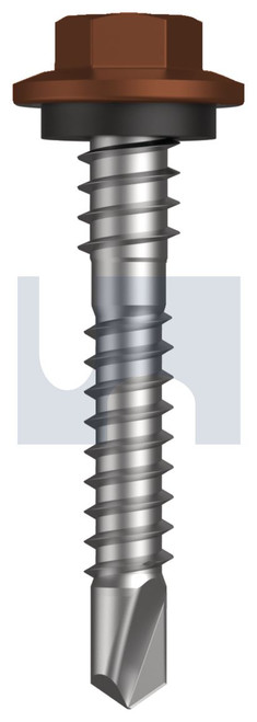 METAL SDS HEX + WASHER + XGRiP | C1022 Hardened | CL4 TE MET XGRIP HX:12-14X 37 (TERRAIN - CL4)