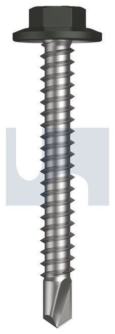 METAL SDS FLANGED HEX HEAD | C1022 Hardened | CL4 WG MET FLG HX:12-14X 45