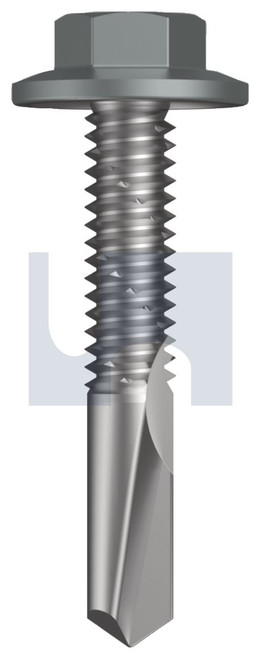 s500 SDS FLANGED HEX HEAD | C1022 Hardened | CL4 WN S500 FLG HX:12-24X 32