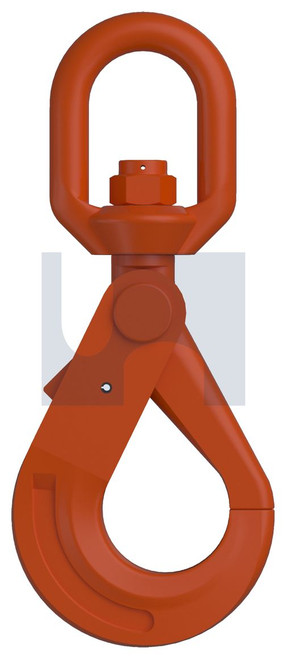 SAFETY HOOK WITH SWIVEL | Grade 100 | GR100 SWIVEL SAFETY HOOK: 10MM