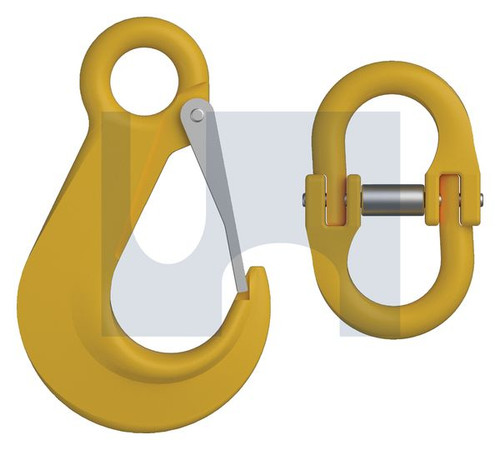 TRAILER SAFETY KIT | Grade 80 | GR80 TOW SAFE KIT HK/CL: 8MM (POWDER COAT)