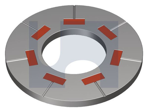 DURASQUIRT DTI WASHER | ISO Property Class 8.8 | GALV 8.8 DURASQUIRT DTI: M30 (MECHANICAL GALVANISED)