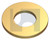 FLAT RND WASHER | Mild Steel | ZYP DIN125A WASHER:M8 (Zinc Yellow Passivate)