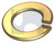 SPRING WASHER FLAT SECTION | Spring Steel | ZYP HEC127B SPRING WASH: M8 (Zinc Yellow Passivate)