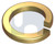 SPRING WASHER SQ SECTION | Spring Steel | ZYP HEC7980 SPRING WASH: M4 (Zinc Yellow Passivate)