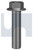 SERRATED FLANGED HEX BOLT | ISO Property Class 4.6 | Z/P 4.6 SERR FL BOLT:M20 X  55 (ZINC PLATED (ROHS COMPLIANT))