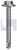 METAL SDS FLANGED HEX HEAD | C1022 Hardened | CL4 MET FLG HX:12-14X 45 (Class 4)