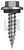TYPE 17 HEX HEAD + WASHER | C1022 Hardened | CL4 T17 SEAL HX:12-11X 25 (Class 4)