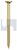 TYPE 17 BUGLE BATTEN RIB | C1022 Hardened | ZYP T17 BB IHX:14-10X100 (ZINC YELLOW PASSIVATE)