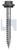 TYPE 17 HEX HEAD + WASHER | C1022 Hardened | CL4 BA T17 SEAL HX S:12-11X 50 (BASALT - CL4)