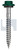 TYPE 17 HEX HEAD + WASHER | C1022 Hardened | CL4 CG T17 SEAL HX S:12-11X 50 (COTTAGE GREEN (PERMANENT) -CL4)