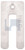 PACKING SHIMS WINDOW WHITE | Plastic | PACKING SHIMS WHITE: 1.5 X 75 (PLASTIC)