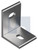 BRACKET ANGLE SLOTTED 100 | Q235B Structural Steel | ANGLE BKT SLOT:M16 X 80X100X10 (HOT DIP GALVANISED)