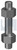 STUD BOLT & NUT KIT | ASTM A193 Grade B7 / 2H | B7/2H PLN KIT: 5/8UNC X 200 (PLAIN)