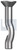H-IT COUNTERSUNK ANCHOR | Carbon Steel | MGAL H-IT CSK ANCHOR:  5 X 65 (MECHANICAL GALVANISED)