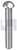 METAL THREAD ROUND SLOT | 304 Stainless | 304 MACH RND SL:1/8BSWX  3/8 (304 Stainless)