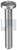 METAL THREAD PAN PHIL | 304 Stainless | 304 MACH PAN PH:10-32UNFX1 (304 Stainless)