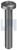 METAL THREAD PAN POZI | Mild Steel | Z/P MS PAN POZI: M2 X 16 (Zinc Plated (RoHS Compliant))