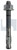 M2R THROUGHBOLT | 316 Stainless | A4-50 M2R: M10 X 110 / 30 (316 STAINLESS)