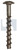 MCSR-P CONCRETE SCREW | 316 Stainless | A4-50 MCSR-P PAN:  6 X  50 (316 STAINLESS)