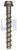 MCS-S CONCRETE SCREW | Carbon Steel | Z/FLAKE MCS-S /WASH:  6 X  50 (ZINC PLATED (ROHS COMPLIANT))